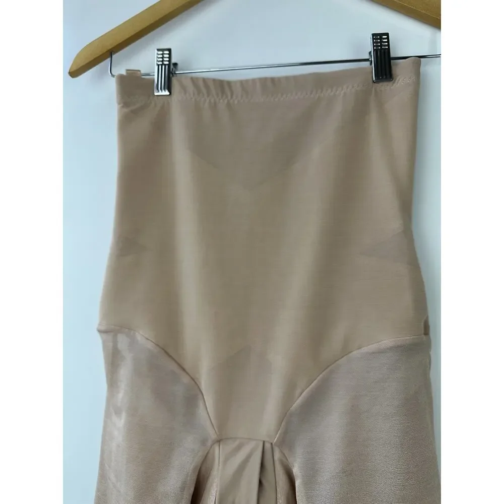 Honeylove SuperPower Shorts Shaper Shapewear Sand Beige Sculpt Women's Medium - Picture 4 of 15